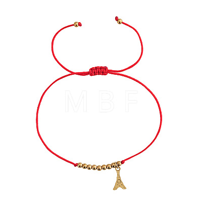 Adjustable 304 Stainless Steel Charm Bracelets LX8030-1