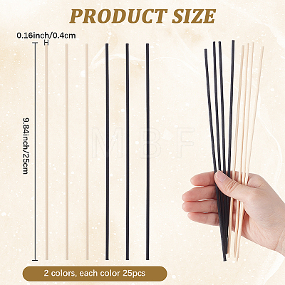 10 Sets 2 Colors Polyester Diffuser Replacement Sticks AJEW-SP0004-87B-1
