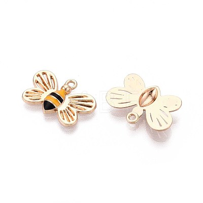 Alloy Enamel Pendants ENAM-T022-58-1