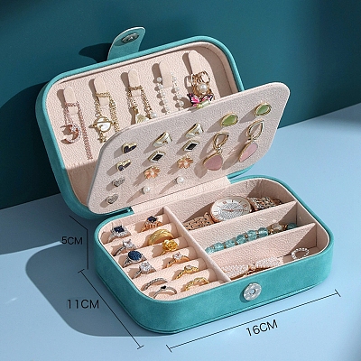 PU Leather Jewerly Storage Boxes PW-WG69142-03-1