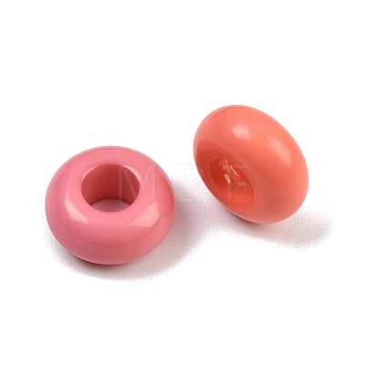 Opaque Acrylic Beads X-OACR-A040-11-1