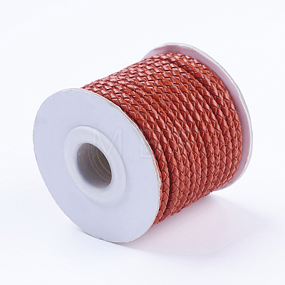 Round Braided Cowhide Cords WL-L009-01H-1