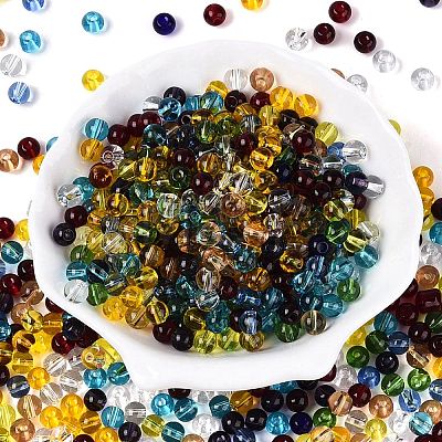 FGB Transparent Glass Seed Beads SEED-N013-01B-01-1