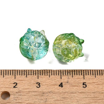 Transparent Glass Beads GLAA-D025-05F-1