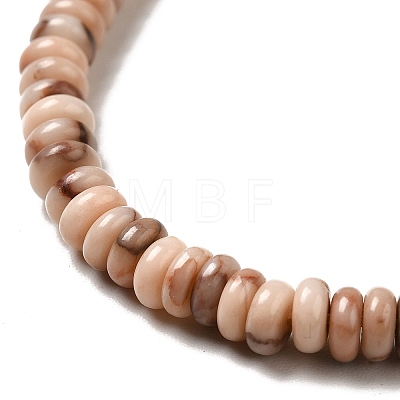 Natural Fossil Beads Strands G-I339-06-1