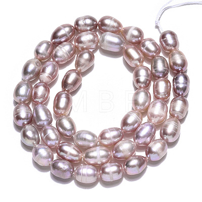 Natural Cultured Freshwater Pearl Beads Strands PEAR-N012-05P-1