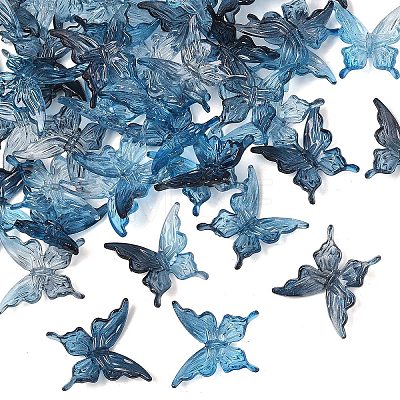 50Pcs Transparent Acrylic Beads TACR-YW0003-35D-1