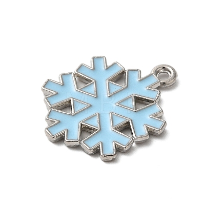 Winter Theme Alloy Enamel Pendants LS-ENAM-M002-05V-P-1