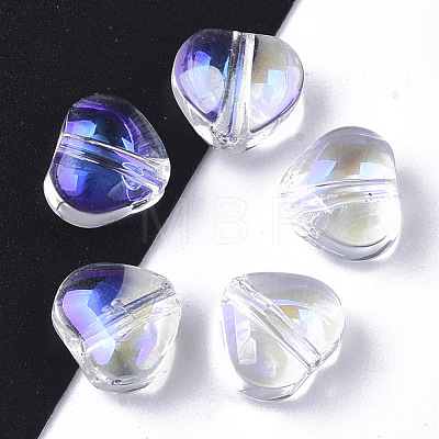 Transparent Glass Beads GLAA-N035-02-B01-1