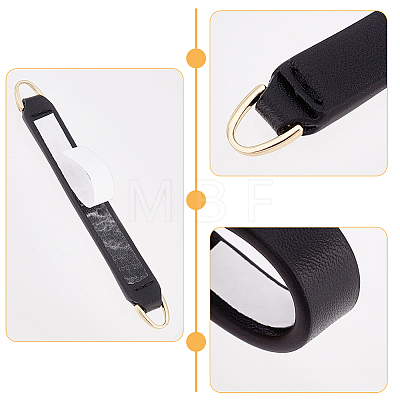 Leather Short Bag Straps FIND-WH0191-06A-1