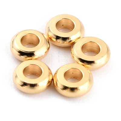 Brass Beads KK-O133-317A-G-1