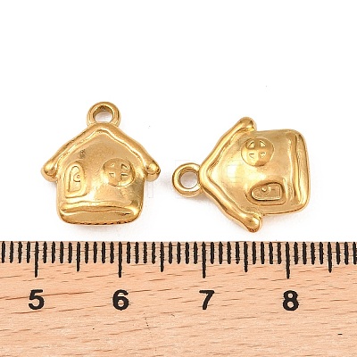 304 Stainless Steel Pendants STAS-A135-07C-G-1