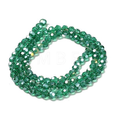 Transparent Glass Beads EGLA-A035-T4mm-B18-1