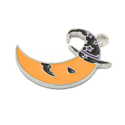 Halloween Theme Alloy Enamel Pendants ENAM-M221-02P-02-1