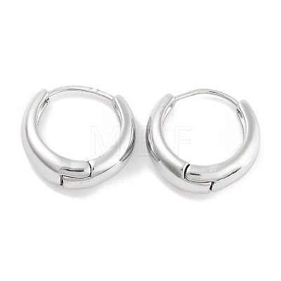 Tarnish Resistant 304 Stainless Steel Huggie Hoop Earrings for Women EJEW-C096-07B-P-1