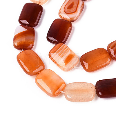 Natural Agate Beads Strands G-N356-03A-16-1