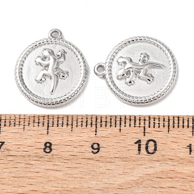 304 Stainless Steel Pendants STAS-P432-01D-P-1