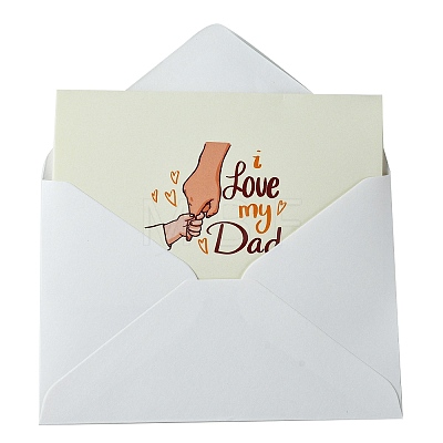 Father's Day Gift Cards AJEW-E058-02F-1