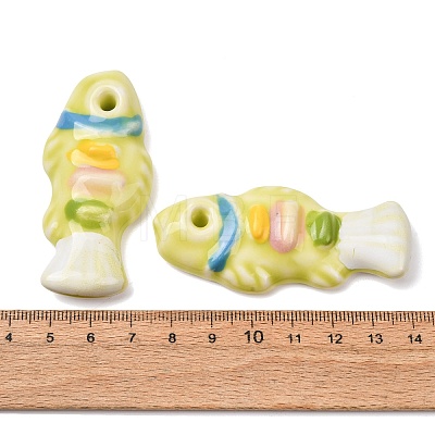 Handmade Porcelain Big Pendants PR-CBA26C9-01D-1