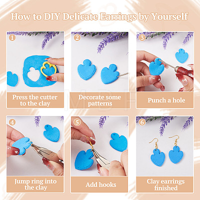 Biyun DIY Earring Making Finding Kits DIY-BY0001-19-1