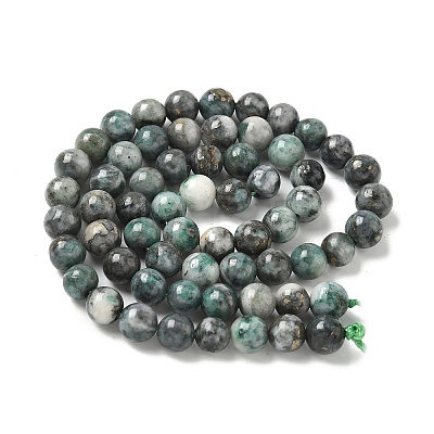 Natural Dioptase Beads Strands G-D302-02-6mm-1