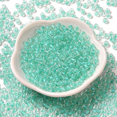 6/0 Transparent Colours Glass Seed Beads SEED-P006-01A-12-1