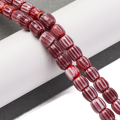 Handmade Lampwork Beads Strands LAMP-K041-01A-13-1