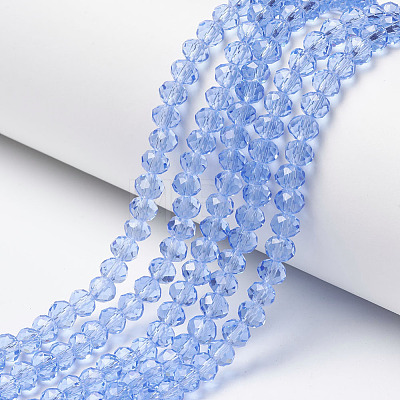 Glass Beads Strands EGLA-A034-T2mm-D14-1