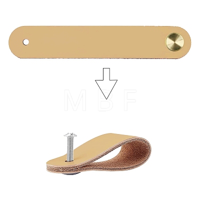 Leather Handle DIY-WH0182-20F-1