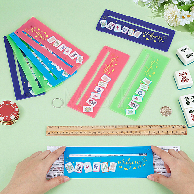 Acrylic Mahjong Rules Reader DIY-BC0017-07-1