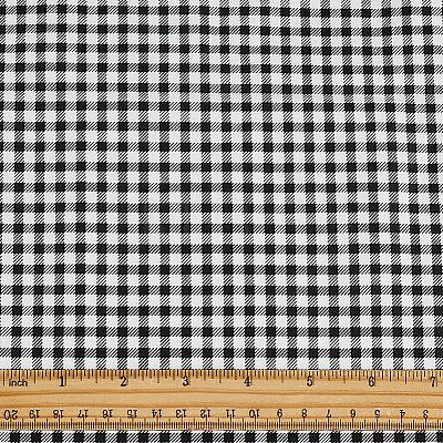 Tartan Cotton Fabric DIY-WH0671-412C-1