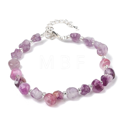 Natural Quartz Chips Bracelets for Women BJEW-H623-01S-02-1