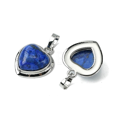 Natural Lapis Lazuli Pendants G-C114-03P-23-1