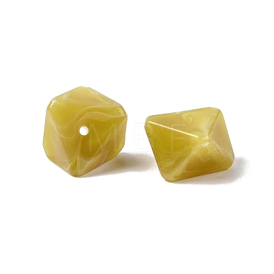 Opaque Acrylic Beads OACR-D320-02I-1