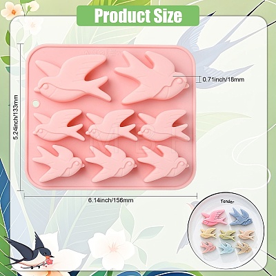 Swallow Shaped Silicone Molds ST-CJ0043-060-1