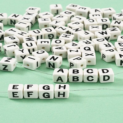 20Pcs Porcelain Beads PORC-FS0001-08I-1