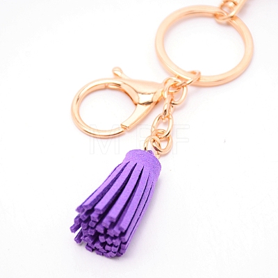 Resin Keychains KEYC-WH0020-12L-1