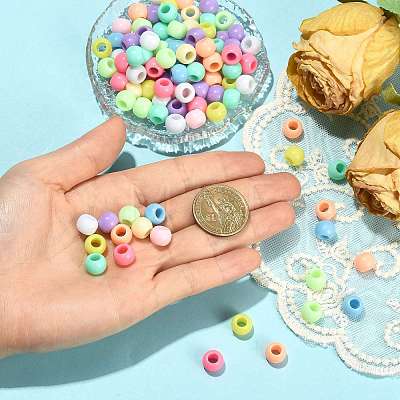 208Pcs Acrylic European Beads OHAR-FS0001-02A-1