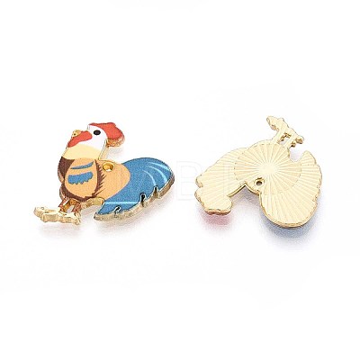 Printed Alloy Pendants ENAM-CJC0020-47C-1