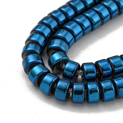 Electroplated Synthetic Non-magnetic Hematite Beads Strands G-K361-A03-01-1