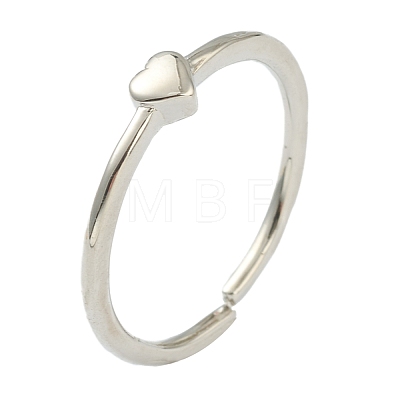 Brass Cuff Rings RJEW-L100-006P-1