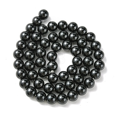 Eco-Friendly Dyed Glass Pearl Round Beads Strands X-HY-A002-8mm-RB080-1