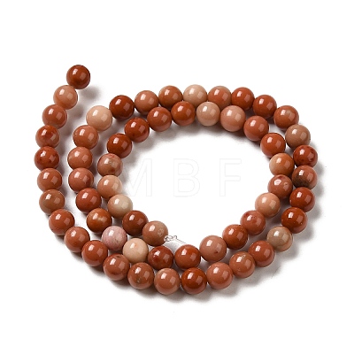 Natural Jasper Beads Strands G-H298-A14-02-1