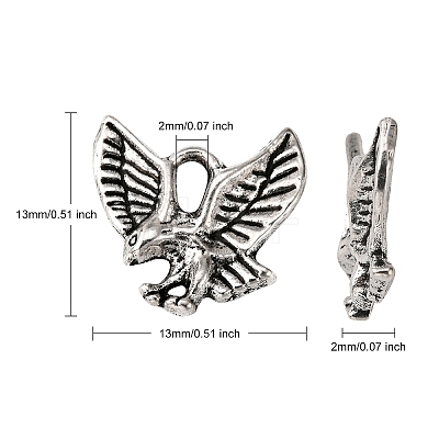 Tibetan Style Alloy Pendants LS-TIBEP-20305-AS-NR-1