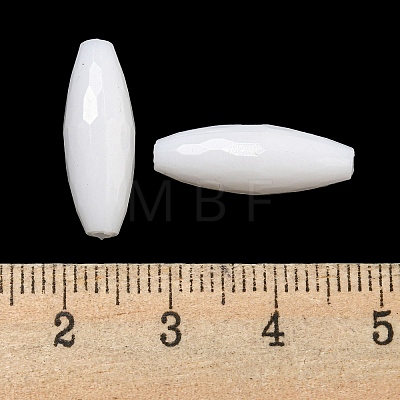 Opaque Acrylic Beads SACR-L007-028-1