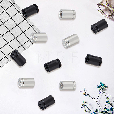 16Pcs 2 Colors Aluminum Alloy Tire Valve Caps AJEW-CN0008-01-1