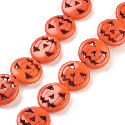 Synthetic Turquoise Beads Strands LS-TURQ-G115-15mm-08-1