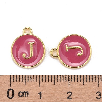 Golden Plated Alloy Enamel Charms LS-ENAM-S118-08J-1