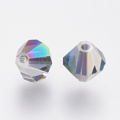 Imitation Austrian Crystal Beads SWAR-F058-6mm-31-1