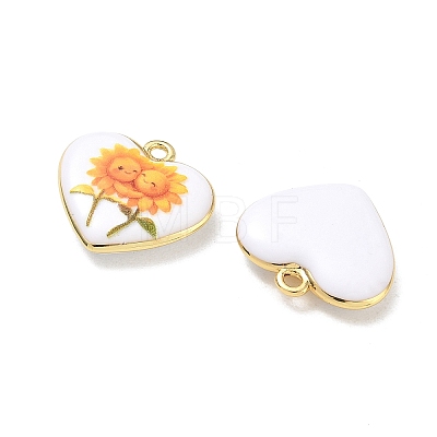Printed Brass Pendants KK-CBAF9BC-02G-01-1